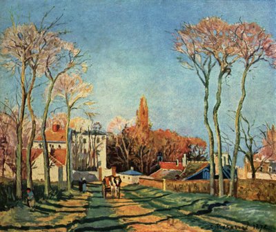 Village Entrance of Voisins by Pierre Auguste Renoir